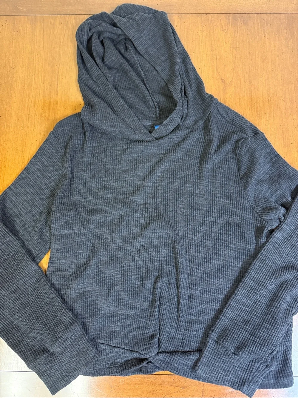 Old Navy Dark Gray Hoodie Sweatshirt